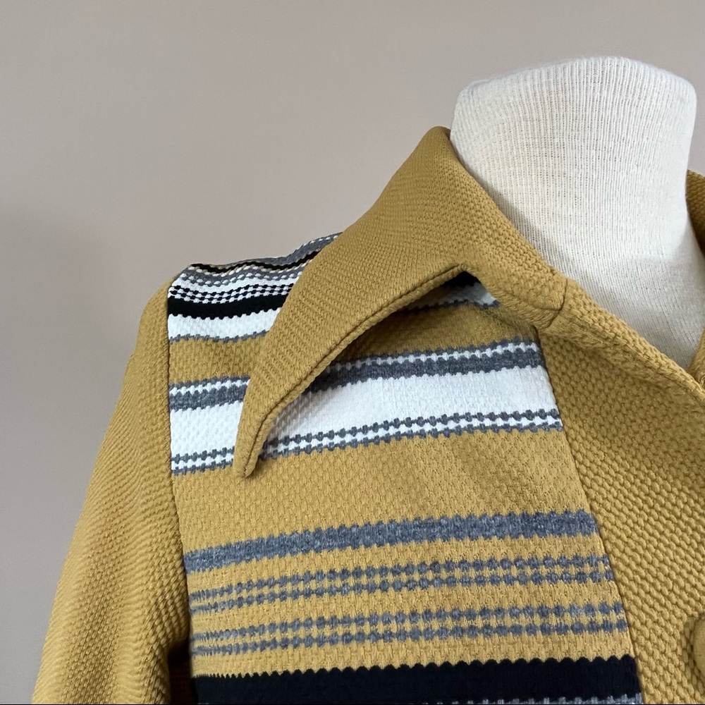 Vintage | Striped Long Sleeved Vintage Dress - Picture 4 of 6